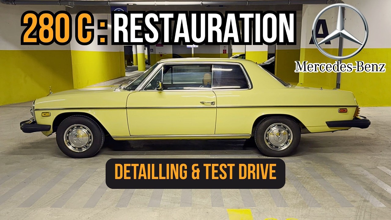 Mercedes 280 C / Restauration : Episode 4