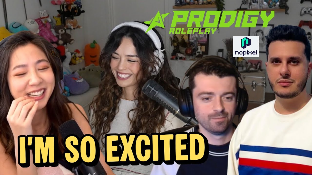 Valkyrae and Fuslie Asks Chatterbox and Ramee to Help them JOIN Prodigy