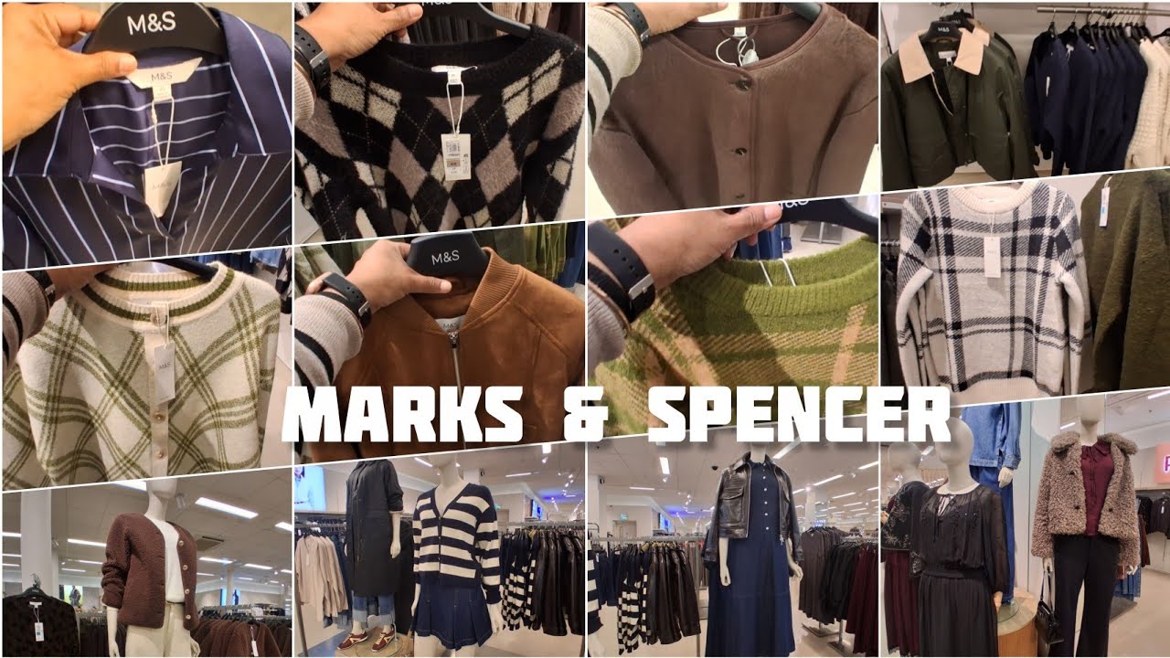 Новая коллекция M&S — новинки Marks & Spencer — октябрь 2025 г.