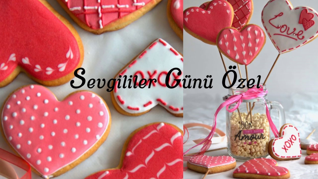 Sevgililer Günü özel: Royal Icing & Çubuklu Kurabiye yapımı