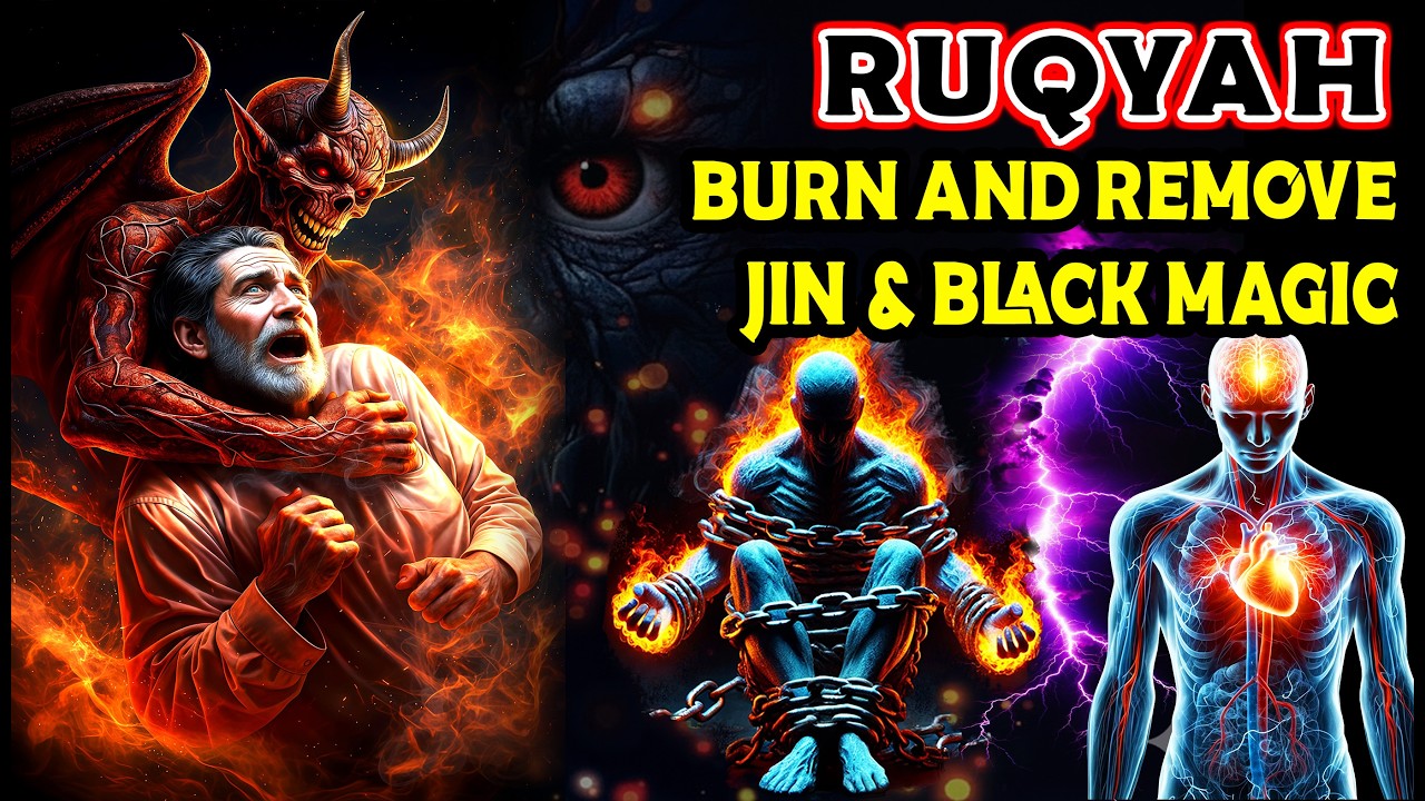 Burn and Remove Jinn, Magic, Black Arts, Spells, and More from Your Body || Powerful Ruqyah