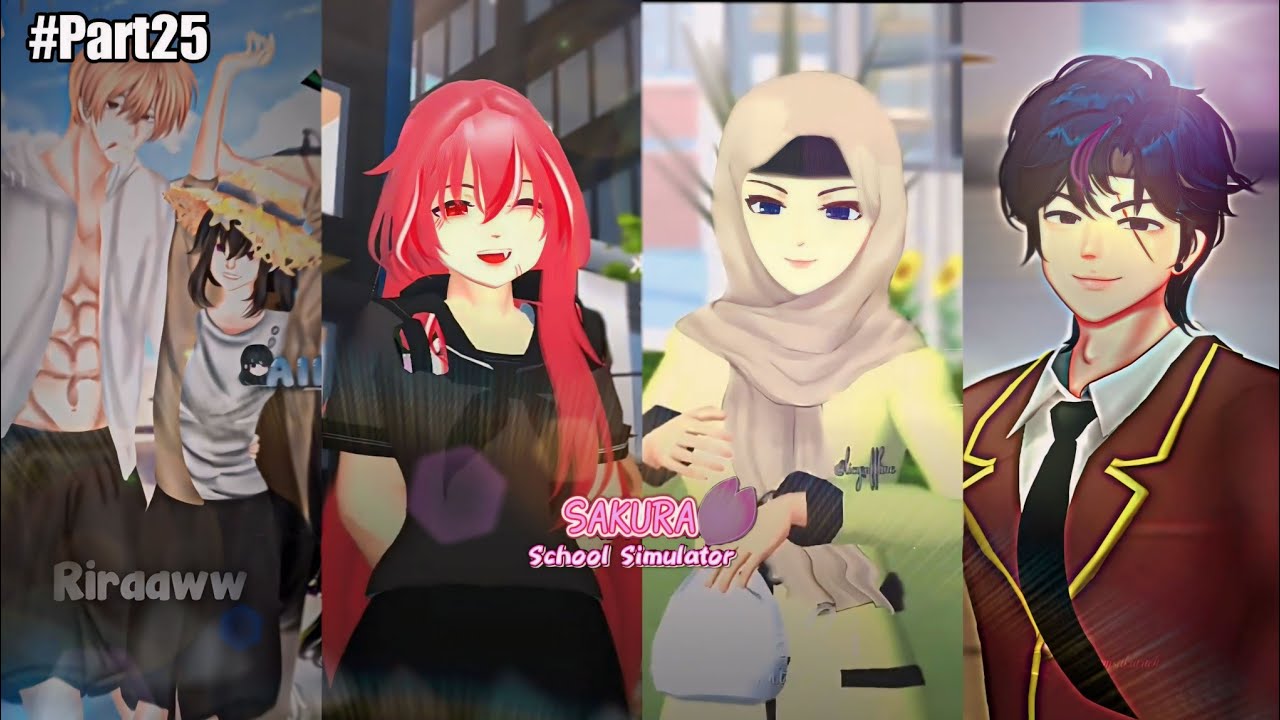 Kumpulan tiktok sakura school simulator part 25🌟|| #tiktoksakuraschoolsimulator #fyp #sss