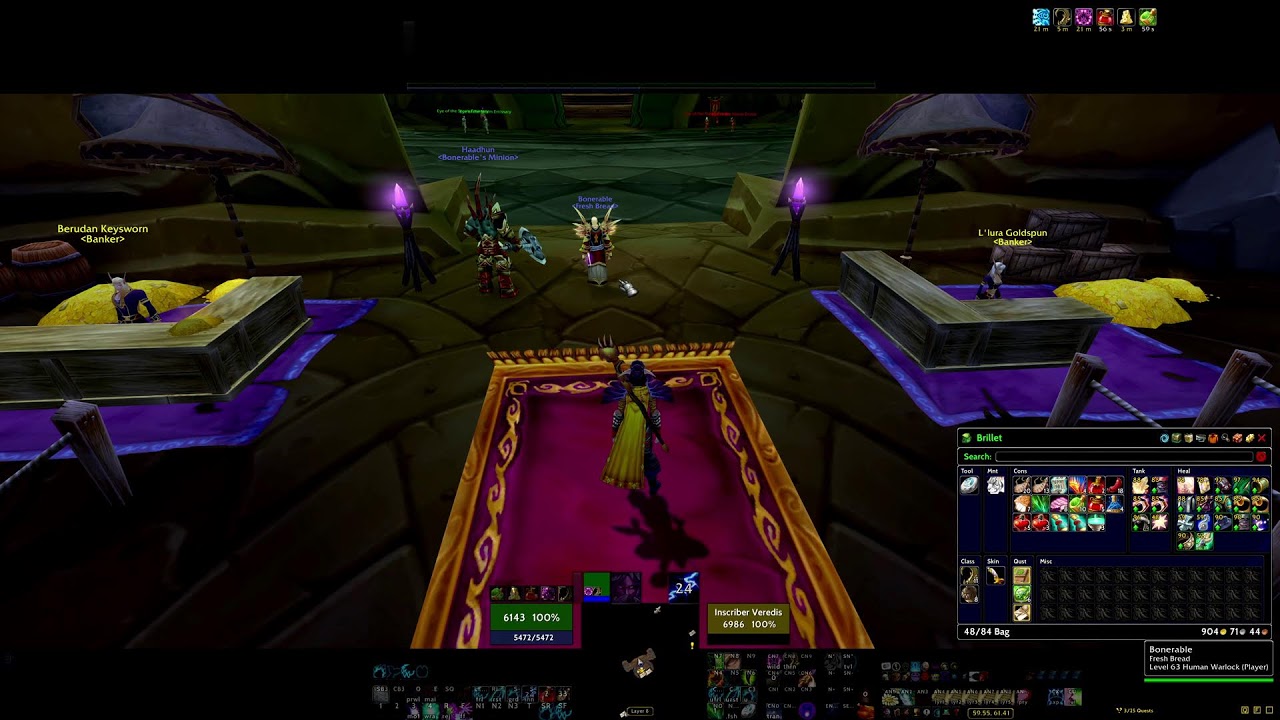 World of Warcraft | TBC Anniversary | 65 Resto Druid in Mana Tombs