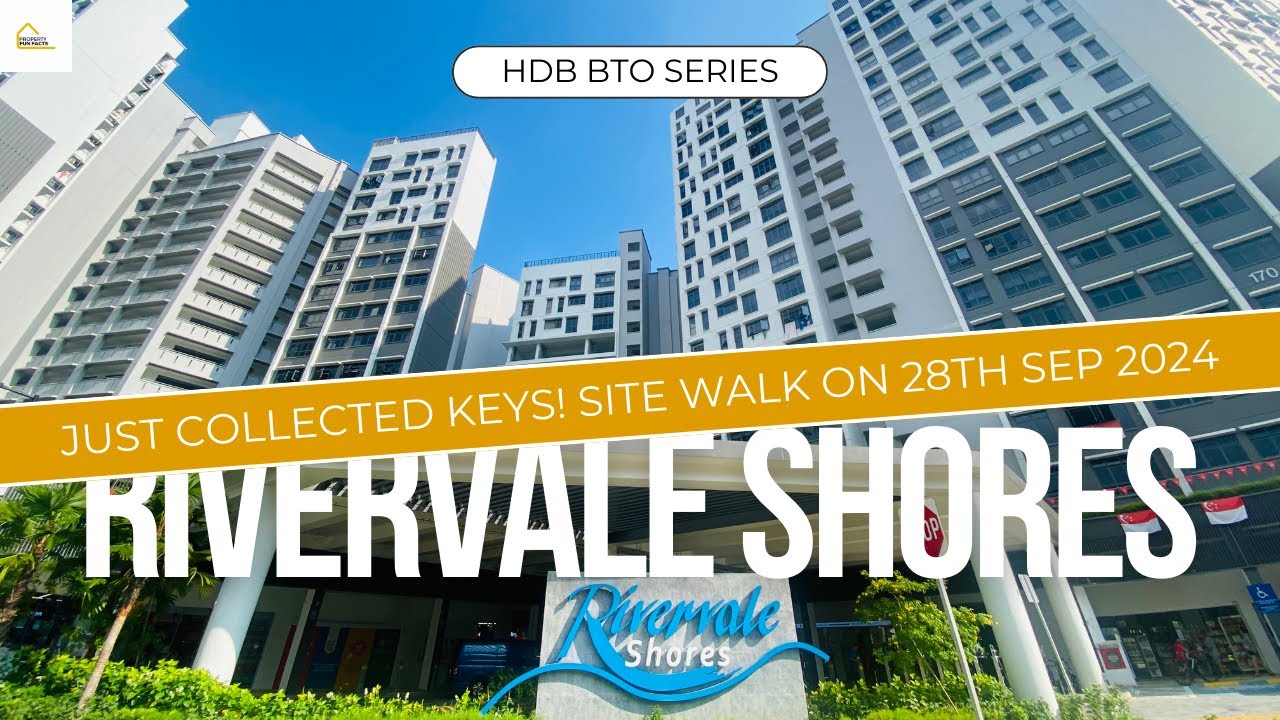 Singapore's Newest Luxury HDB BTO! | Rivervale Shores | Sales Launch August 2017