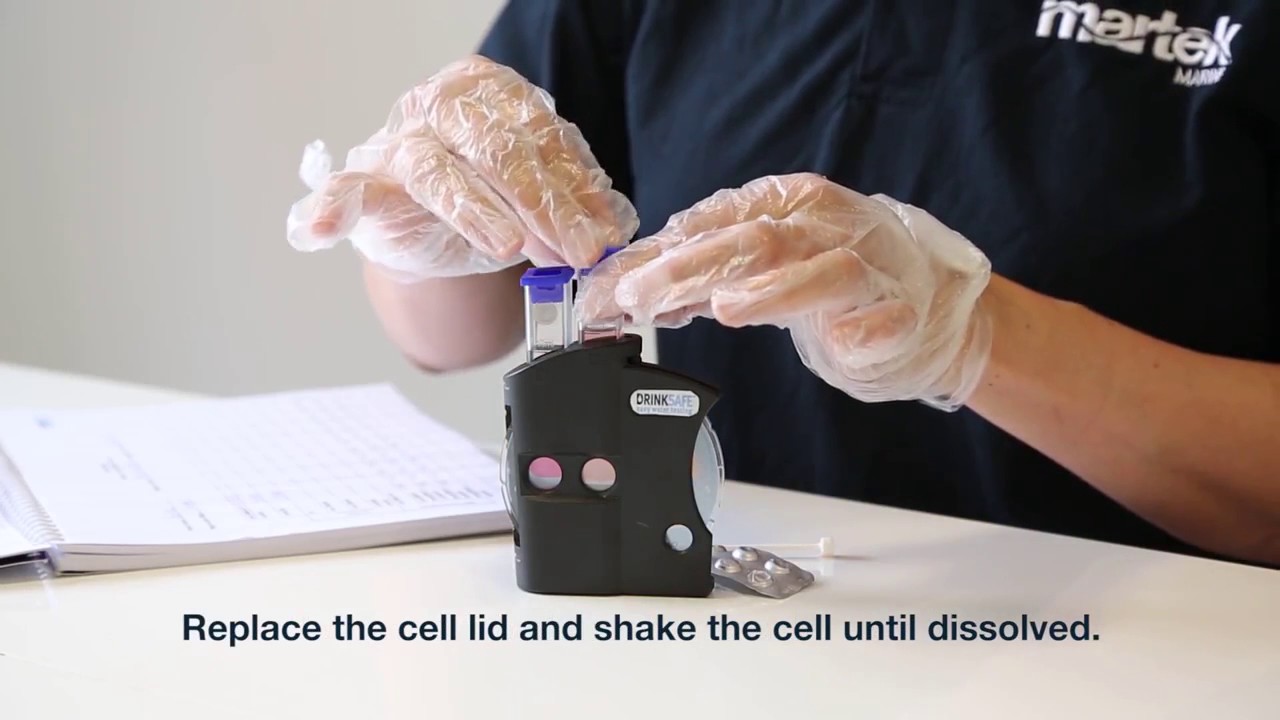 How to test pH & Chlorine with DRINKSAFE™