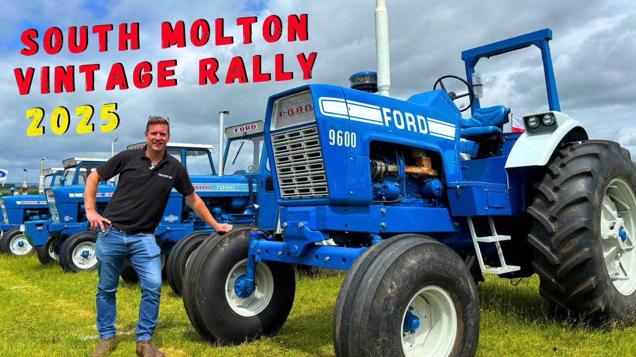 We Found Some Epic Tractors at the Vintage Rally!