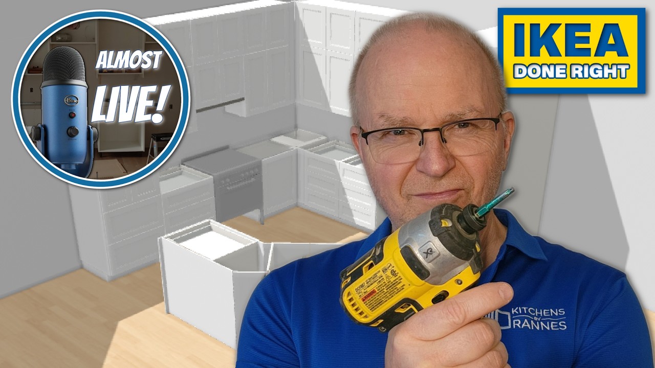 Полная сборка кухни IKEA за 6 дней &mdash; подробный видеообзор.