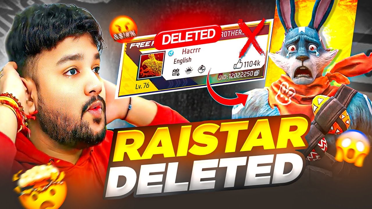 RAISTAR ID DELETED !!🥺💔 Comeback Reality EXPOSED 🤡 @RaiStar @GyanGaming 