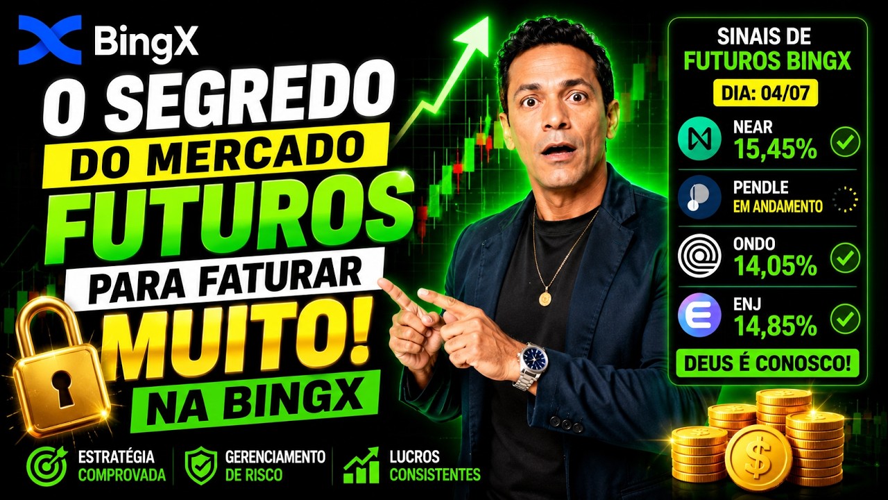 🚀SEGREDO DE OPERA&Ccedil;&Otilde;ES DE FUTUROS NA BINGX QUE NINGU&Eacute;M TE CONTA