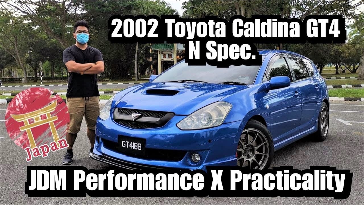 Owner's Vehicle Review & Drive 2002 Toyota Caldina GT4 
