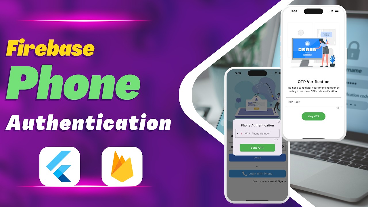 Phone Number Authentication Firebase Flutter | Phone Auth Firebase Flutter