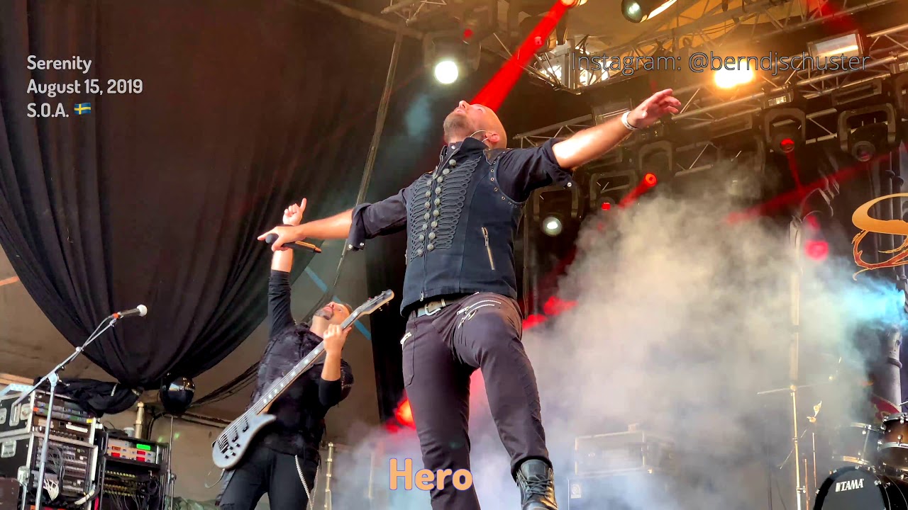 Serenity - Hero @Sabaton Open Air, Falun, Sweden - August 15, 2019 - 4K LIVE
