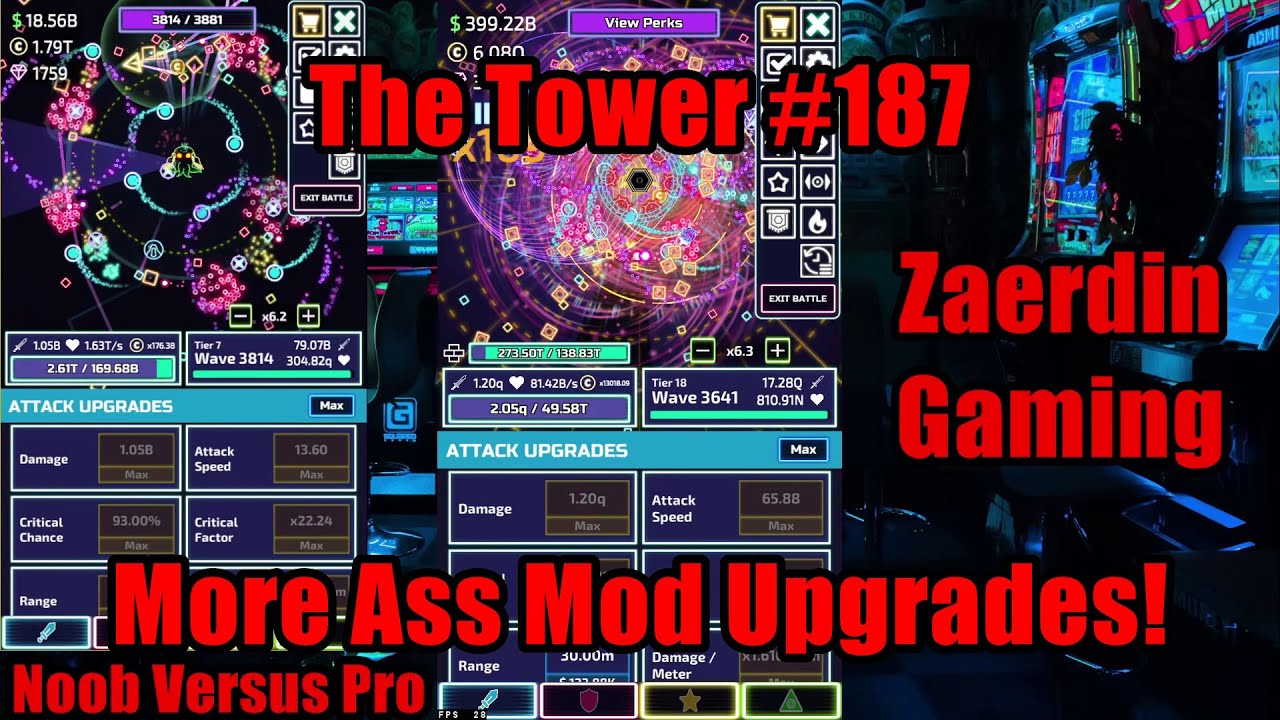 The Tower #187 - More Ass Mod Upgrades! #TheTowerGame