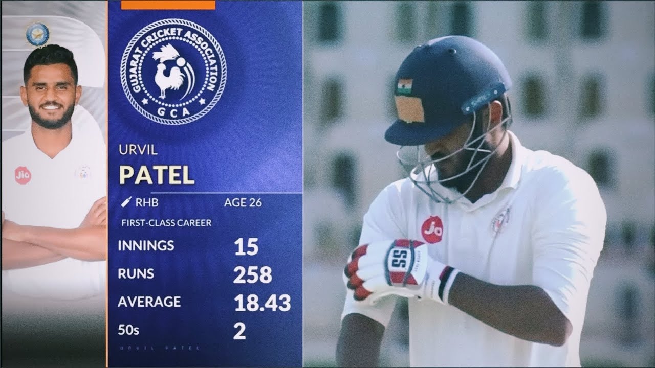 URVIL PATEL (140)    // TOP KNOCK // RANJI TROPHY 2024