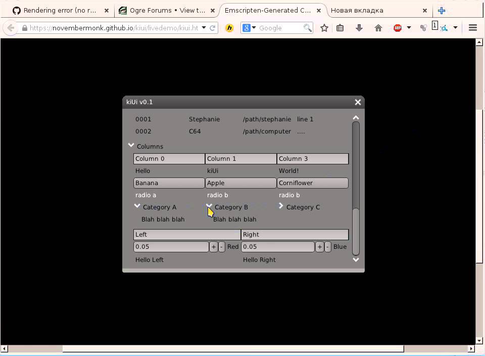 kiui elements repositioning bug
