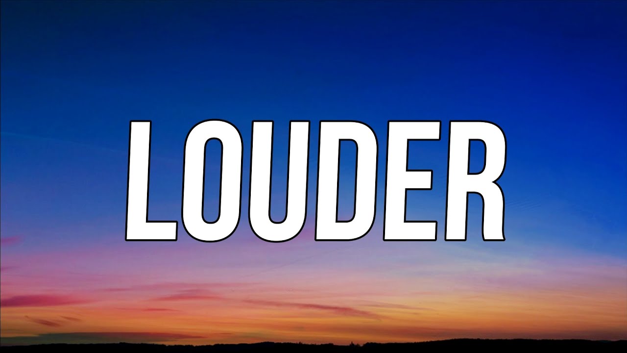 Kygo, Julia Michaels, Chance Pe&ntilde;a - Louder (Lyrics)