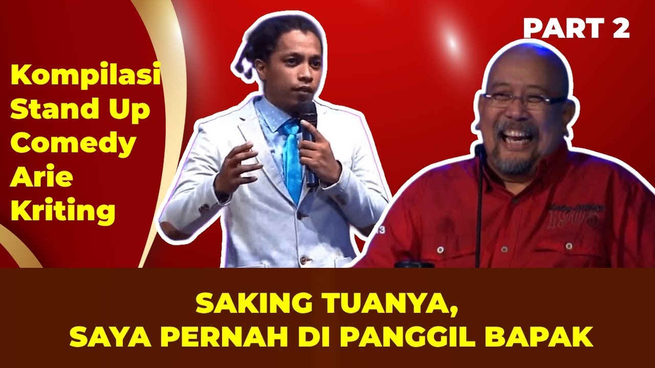 Orang Timur Makin Nakal Makin Hitam - Kompilasi Stand Up Comedy Arie Kriting