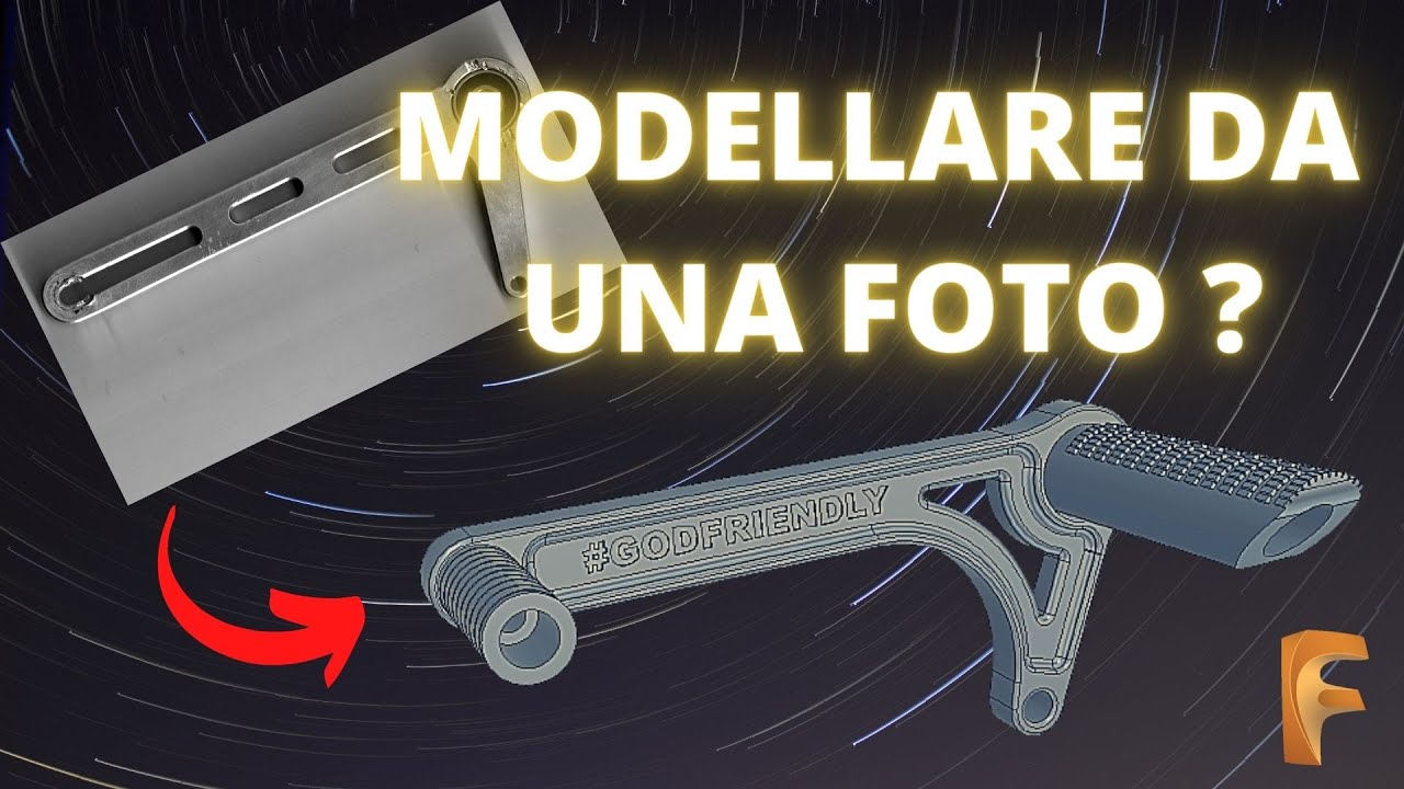 Курс Fusion 360 — Урок 14 — Как моделировать по фотографии — Обратный инжиниринг холста