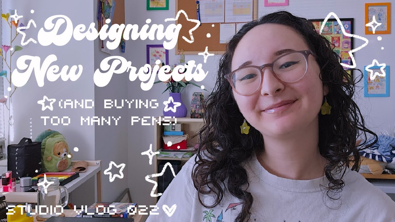 too many sketches and a ton of new pens - hello 2026! | studio vlog 022 ♡