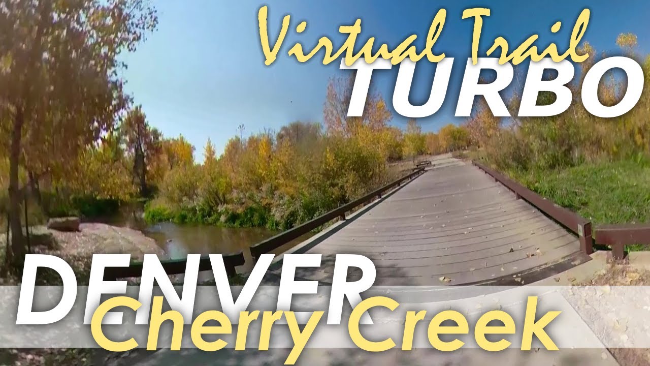 Virtual Trail TURBO!  Denver's Cherry Creek Trail