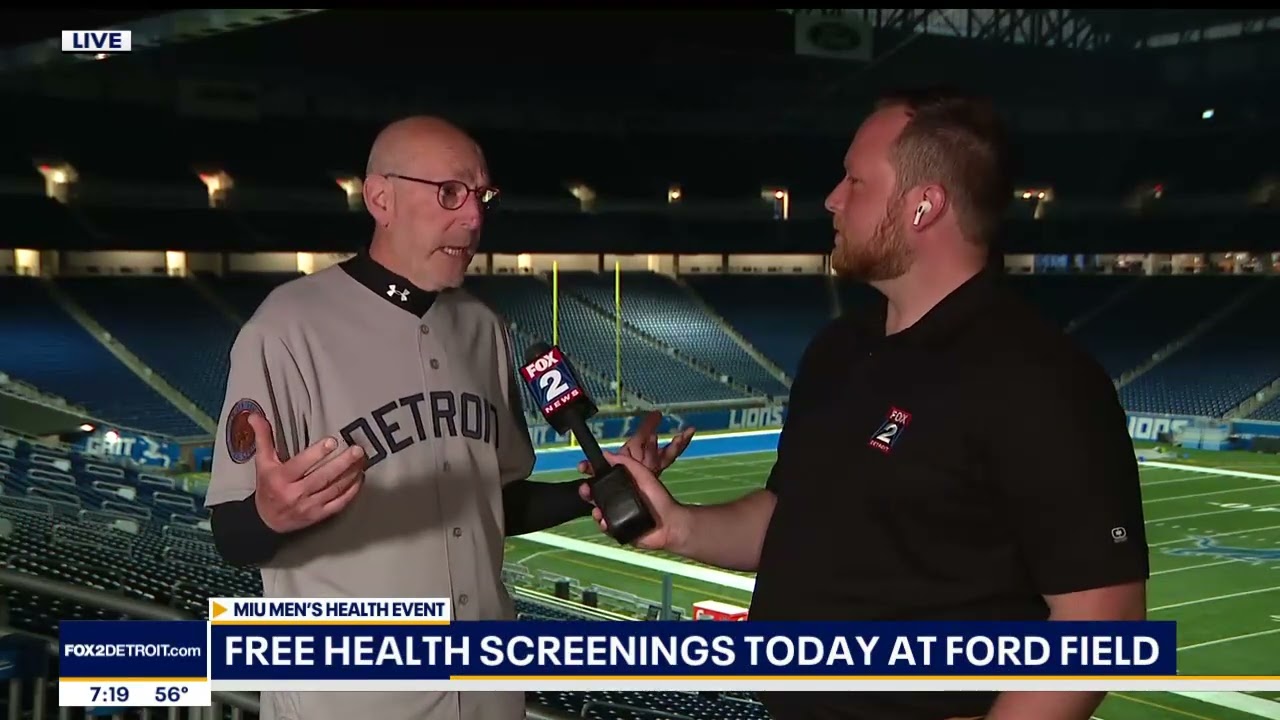 Men's Health Event 2023 - Fox 2 at 7:15a
