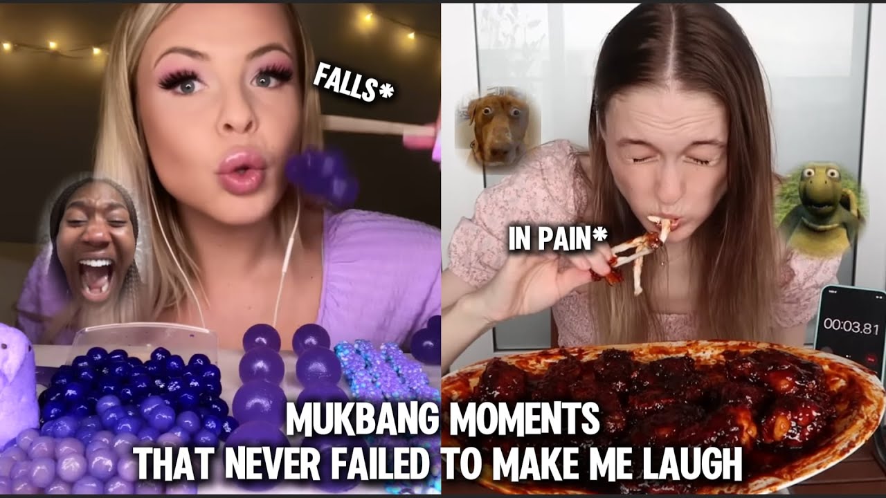 mukbang moments that never failed to make me laugh 😀