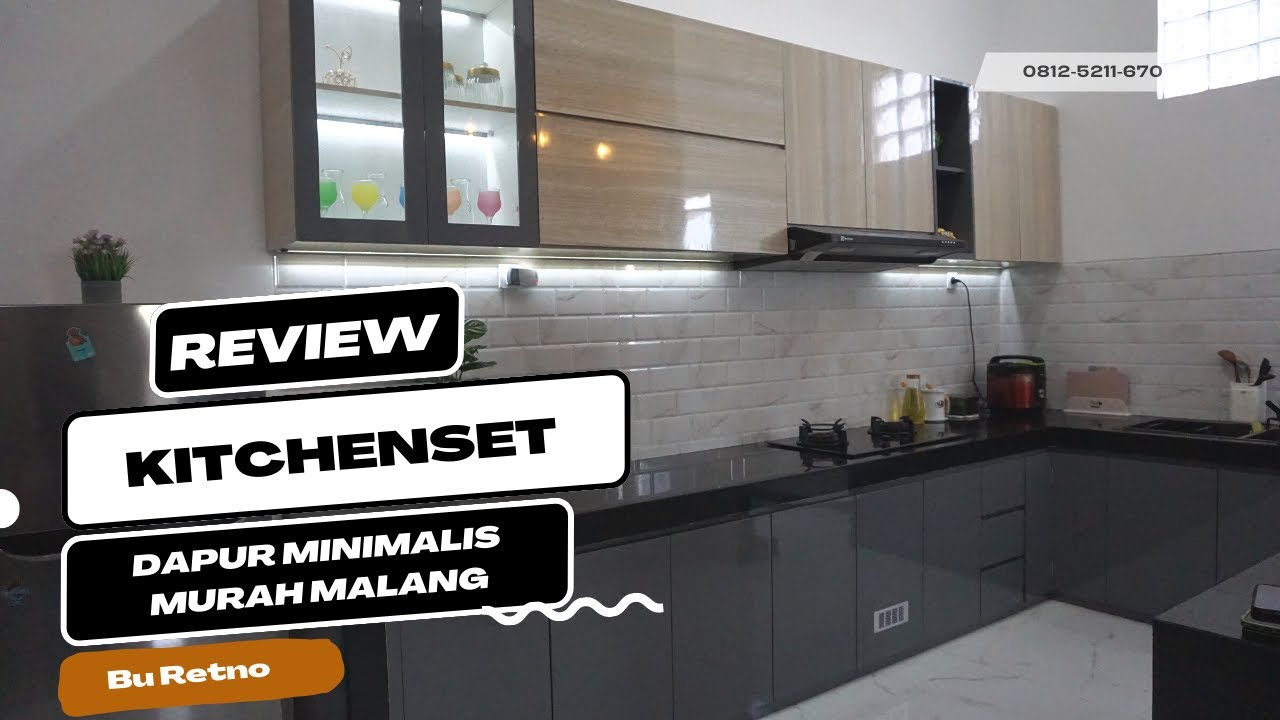 KITCHEN SET MALANG | Review Kitchen Set Malang Bareng Klien Dewape Design Ibu Retno