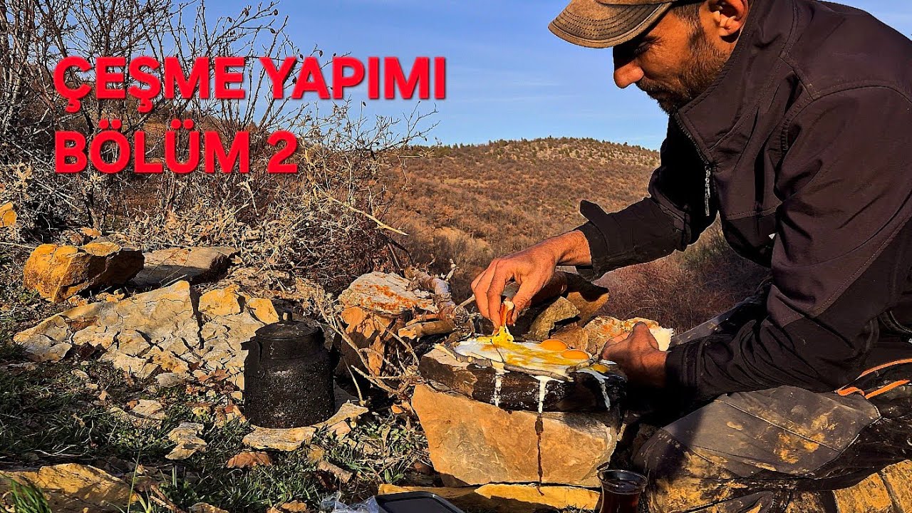 DAĞ EVİ &Ccedil;EŞME YAPIMI(B&Ouml;L&Uuml;M 2)~ZORU GİTTİ
