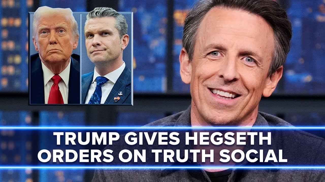 Trump Gives Pete Hegseth Orders via Truth Social