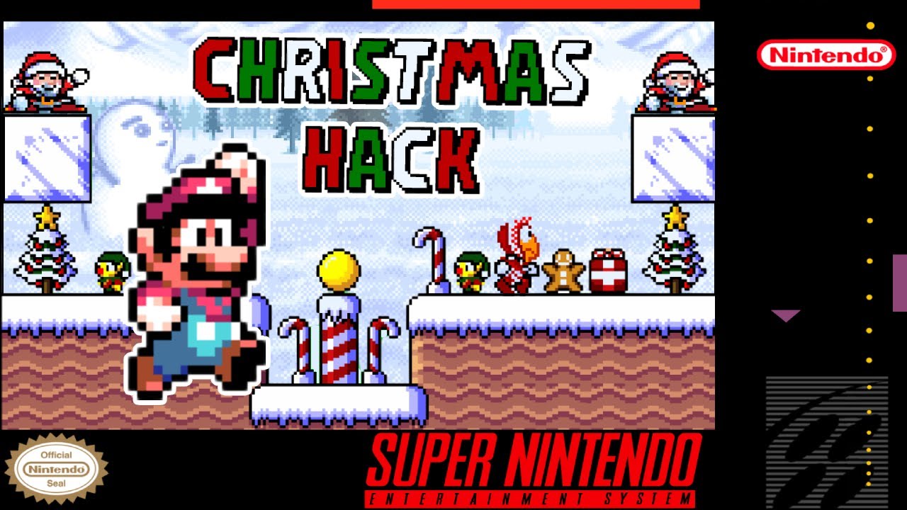 Christmas Hack - Hack of Super Mario World [SNES]