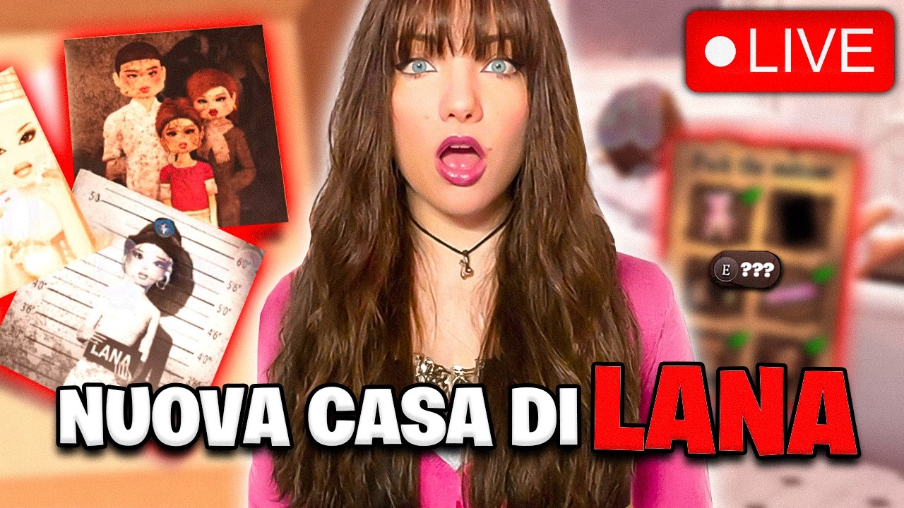 🔴 LIVE ✦ AGGIORNAMENTO *CASA DI LANA* su DRESS TO IMPRESS !! 🌙 NUOVO MISTERO LANA LORE? 🌙