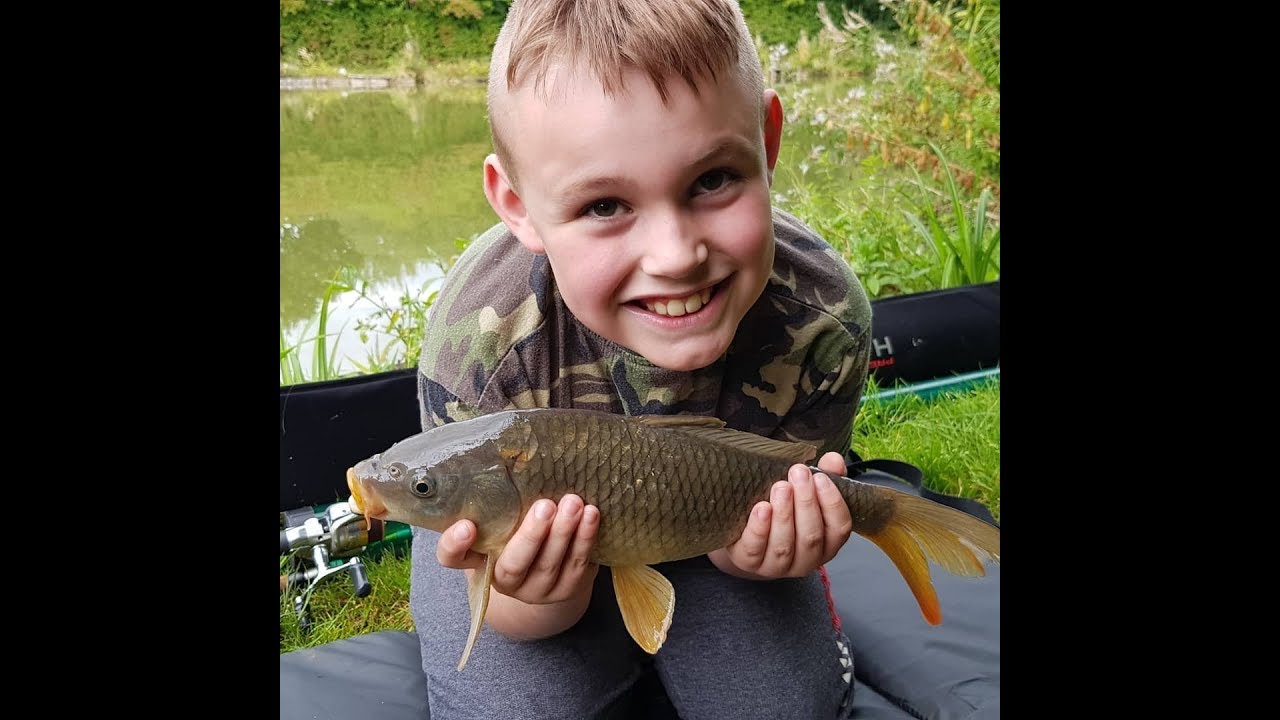 Ellis goes carp fishing at Woodlands, Thirsk.