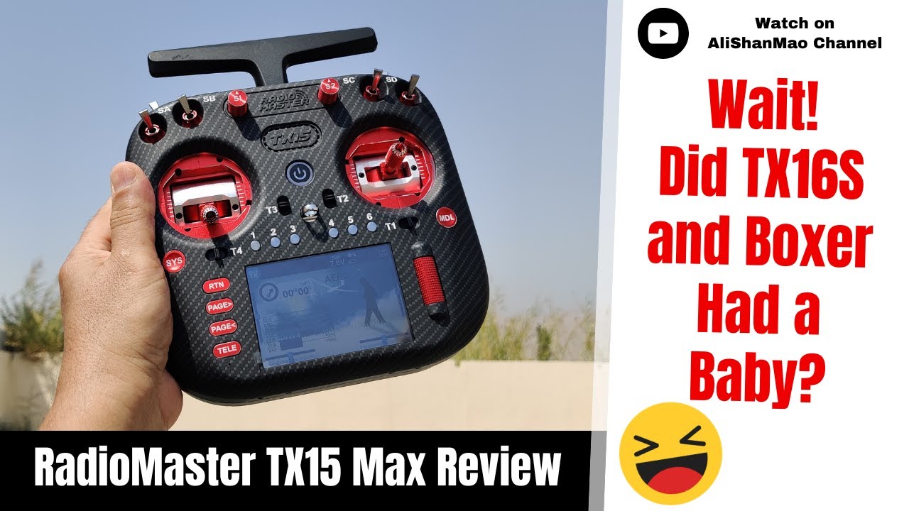 The New RadioMaster TX15 MAX Honest Review – EdgeTx Dual Band ELRS with Color Touch Screen