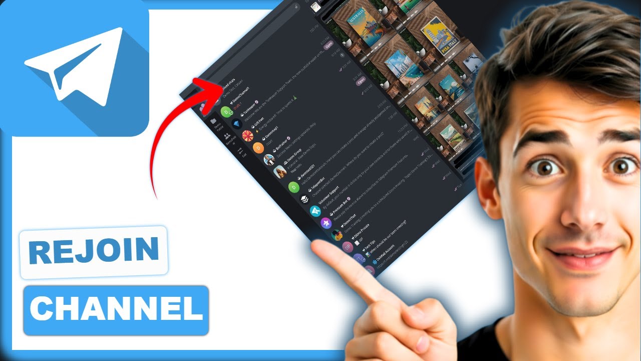 Как снова присоединиться к каналу после ухода из Telegram (самый простой способ) (руководство 202...