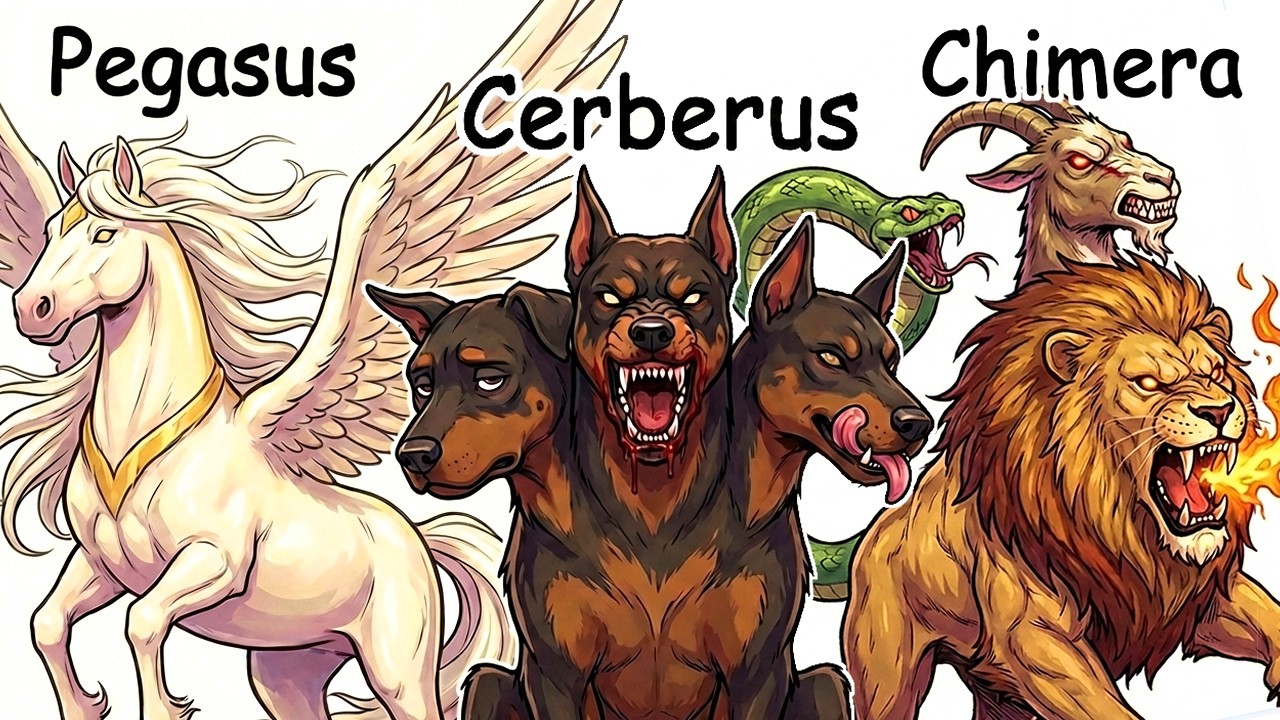 Every Mythical Creature Created by the Gods Explained in 21 Minutes
