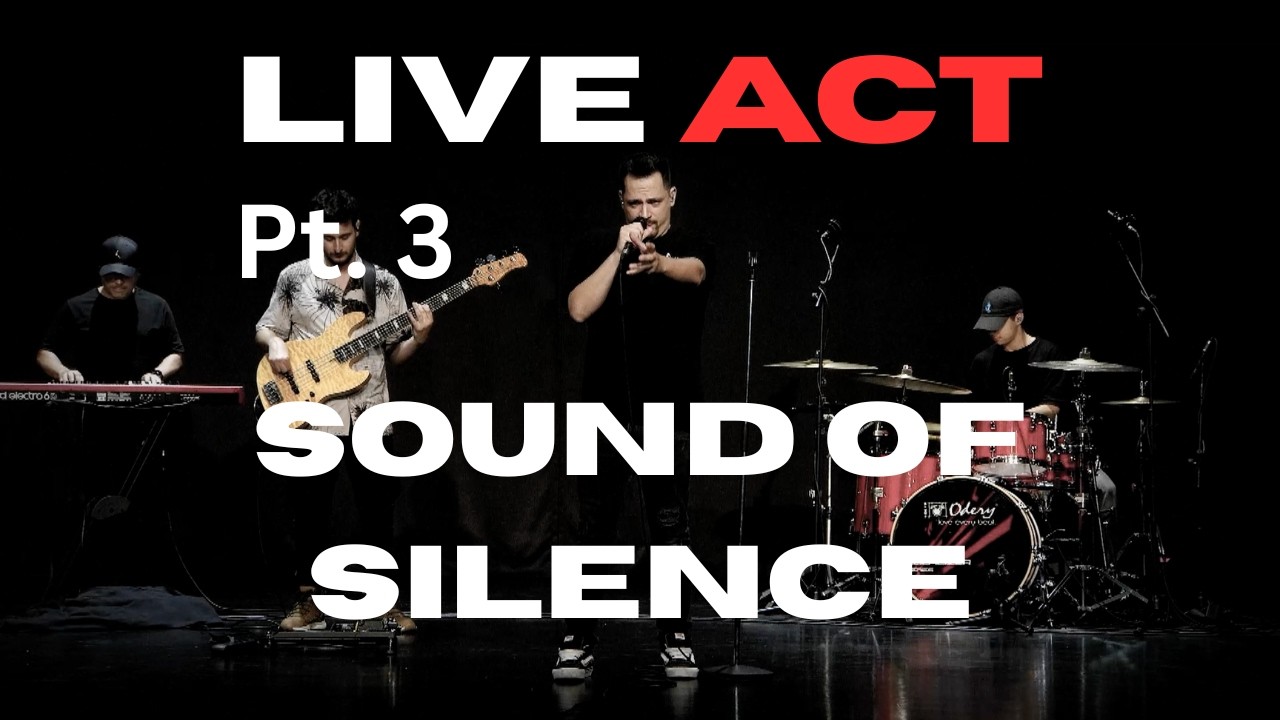 Filipe Maia LIVE ACT Pt. 3 - Sound of silence (Disturbed cover)