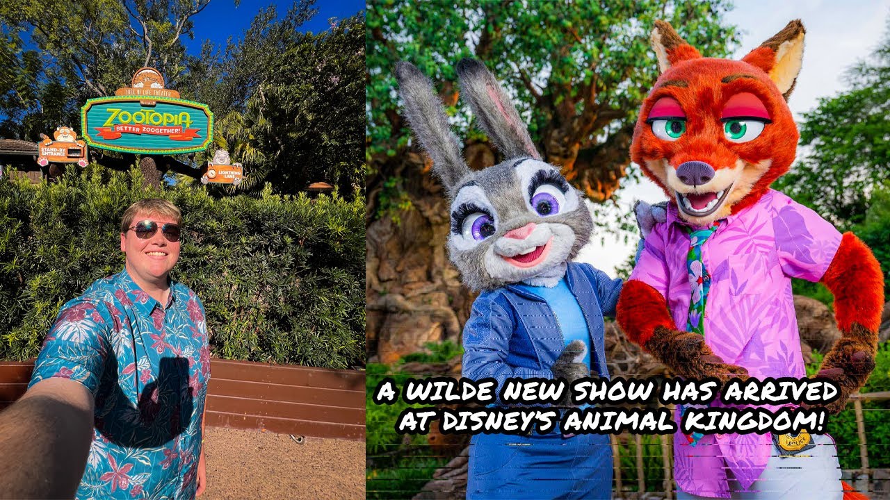 FIRST LOOK: The NEW Zootopia Better Zoogether Show at Disney's Animal Kingdom! My Full Experience!