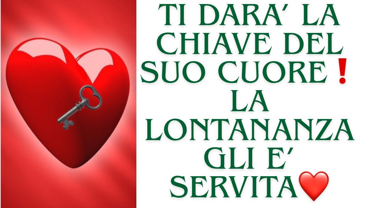 🔮STA VERAMENTE ACCADENDO❗️TI PARLERÀ COL CUORE IN MANO❗️DALLA TUA LONTANANZA HA CAPITO CHE TI AMA❤️