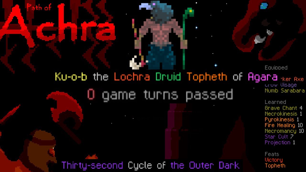 Path of Achra:Topeth  0 Game Turn Guide