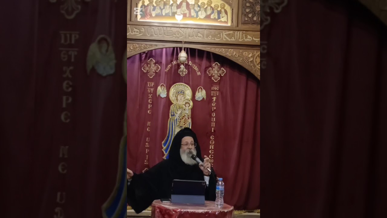 كلمة قدس ابونا: يوساب سمير  🙏🏻عن فاعلية الصلاة والإنجيل الحلقة الأولى 1️⃣