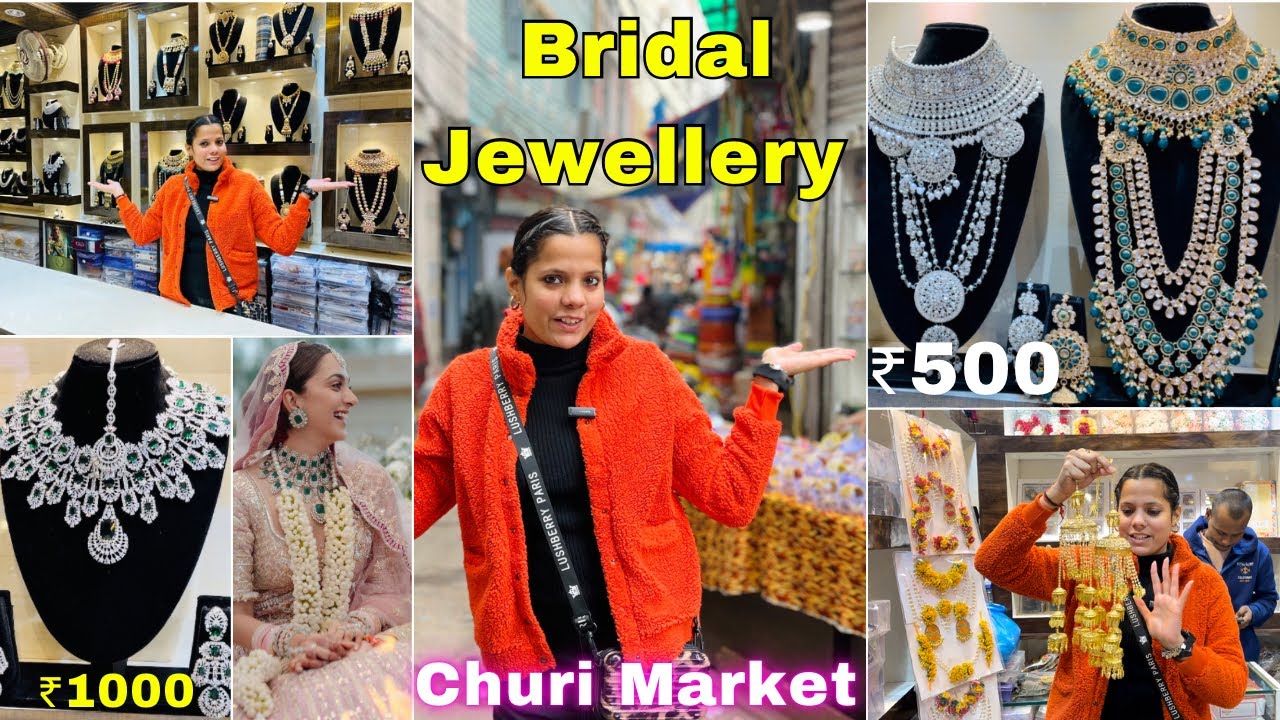 Patna Churi Market Bridal Jewellery Collection 😍| Floral Jewellery & Bridal Sets Khetan Market