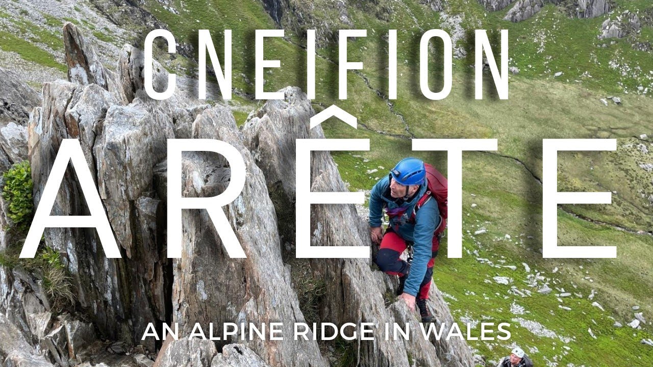 SNOWDONIA - CNEIFION ARETE - GLYDERS 4K-  An awesome airy ridge scramble.