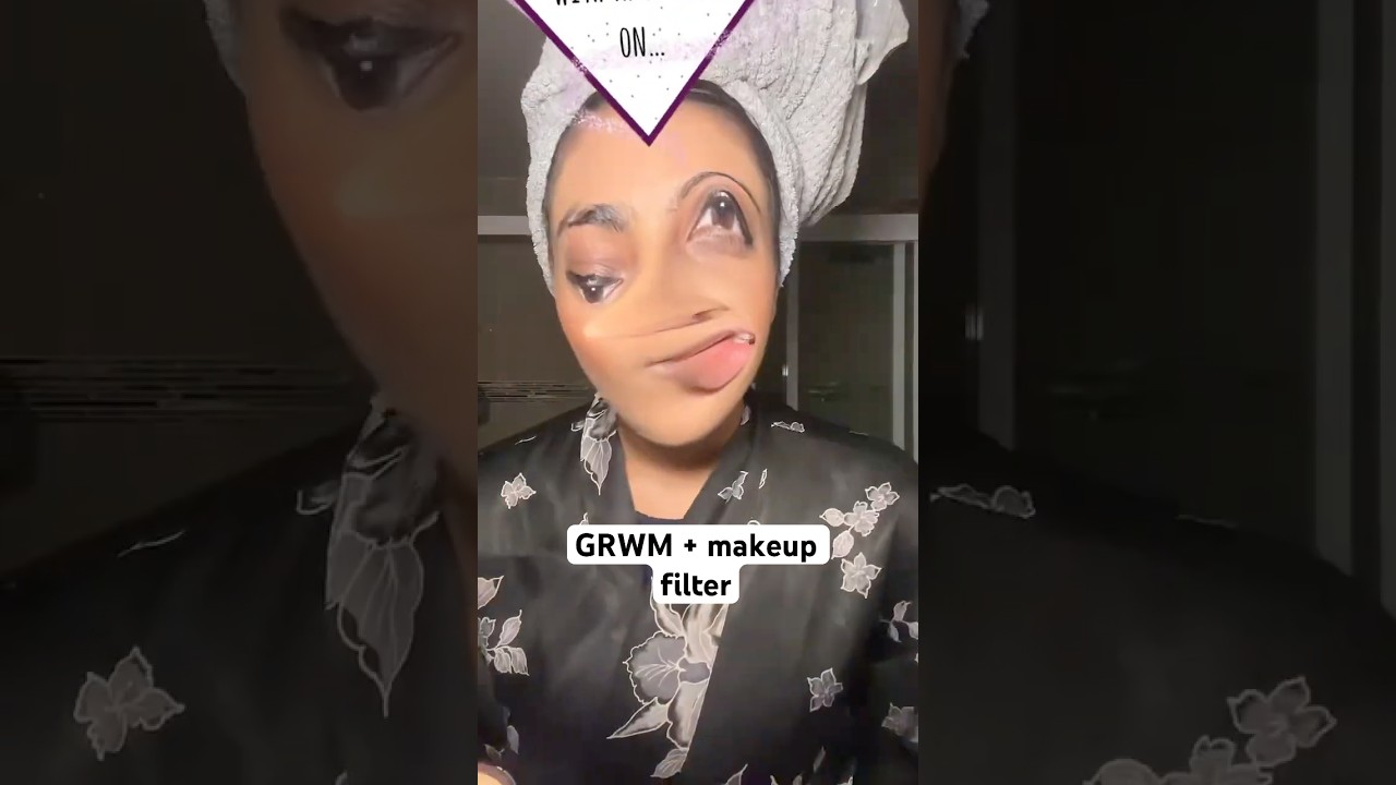 GRWM + using this makeup filter💃🏽 (Family reunion with @AshSewlal  & Jee ) #sisters