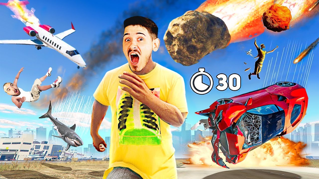 SVAKIH 30 SEKUNDI SE DESI ŽESTOKA KATASTROFA U GTA 5! :O