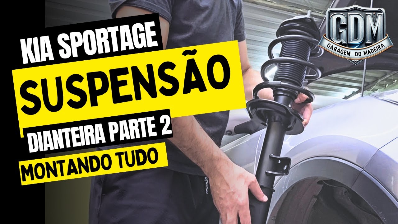KIA SPORTAGE - SUSPENSÃO DIANTEIRA - MONTAGEM COMPLETA