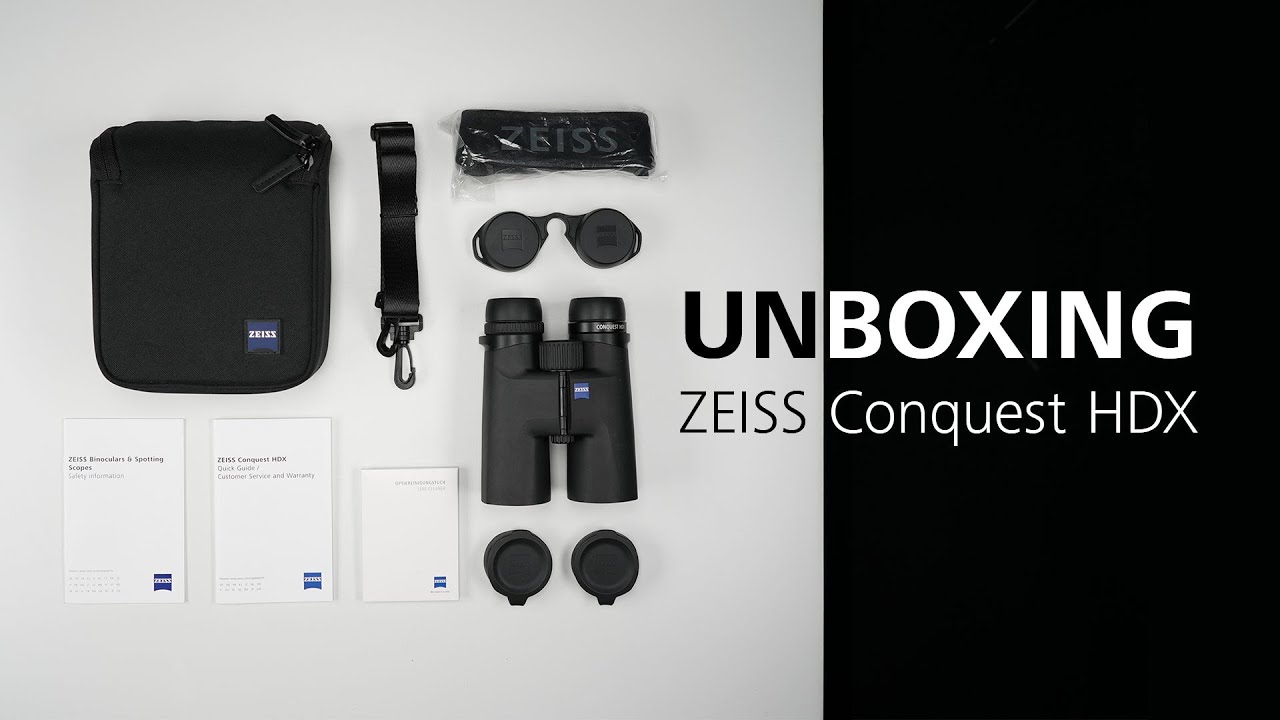 Unboxing ZEISS Conquest HDX Binoculars: Features & Components for Nature Observation
