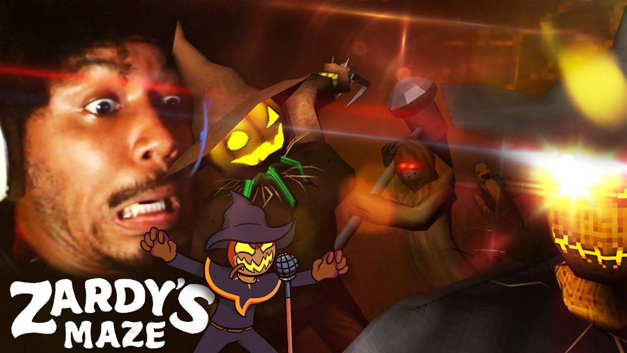 ZARDY FOOLHARDY BUT ITS A HORROR GAME WITH HIS FRIENDS | Zardys Maze