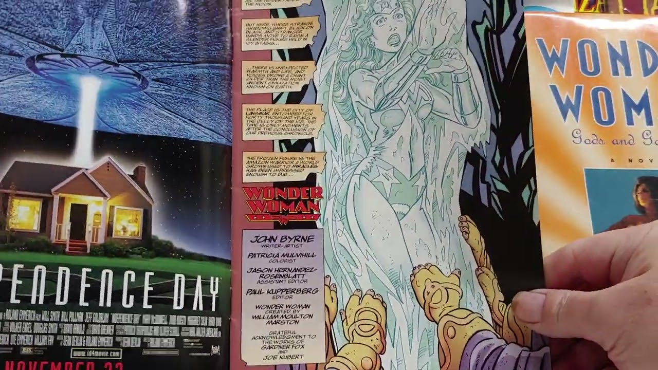 EP 541 Wonder Woman 117 by John Byrne 1997 from DC Comics.