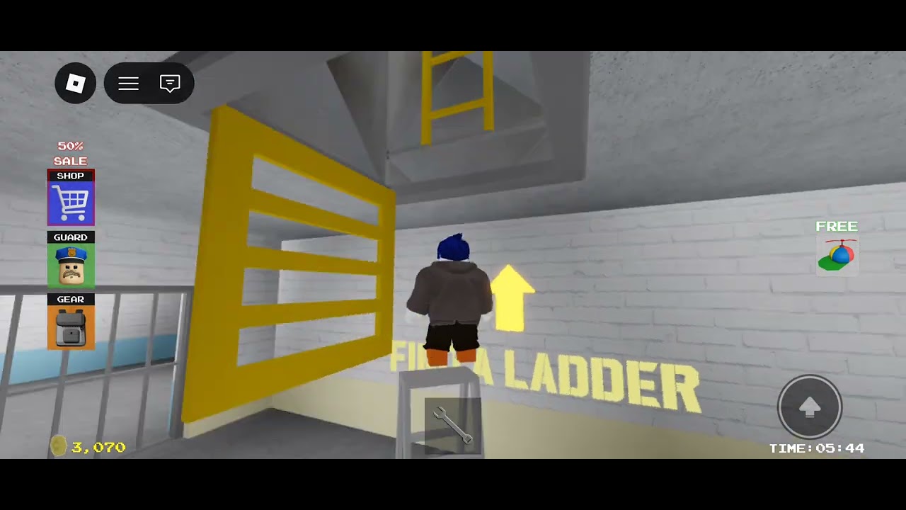 Escaping from Barry 's prison run (my first gaming video )