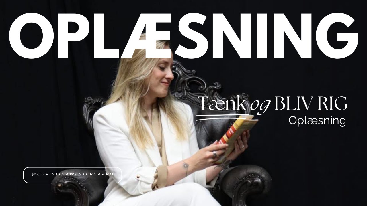 🎧 Tænk og Bliv Rig – Introduktion (Dansk Oplæsning) | Napoleon Hill’s hemmeligheder til rigdom
